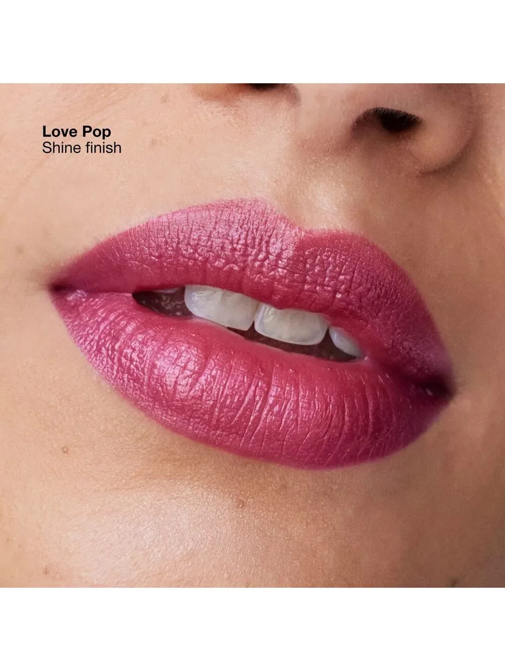 Clinique Pop Love Pop Berry Pink Lipstick + Primer Shimmer Shine Longwear 13